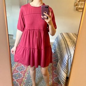 Target Red Swing Dress